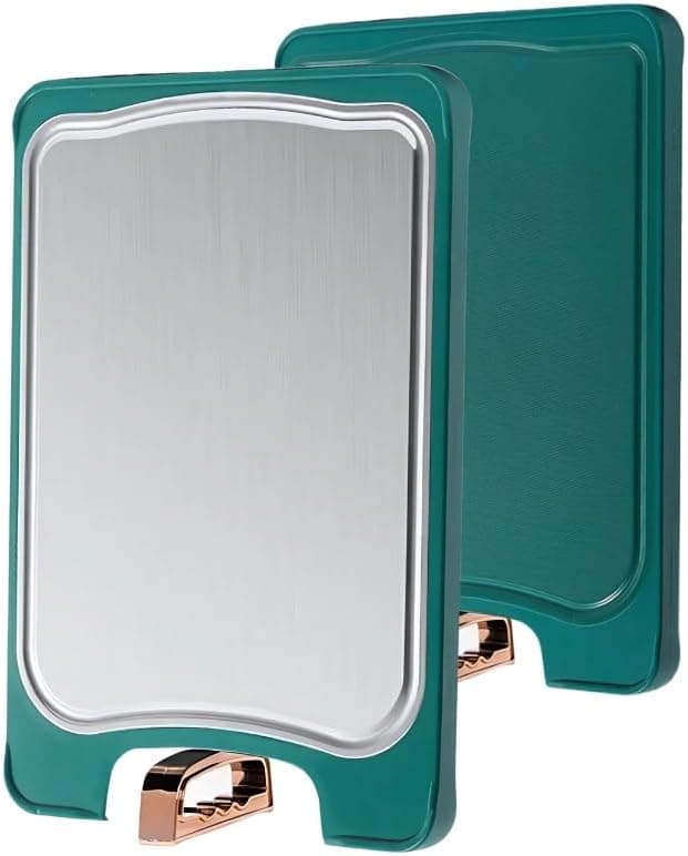 Titanium Cutting Board with Rotatable Handle
